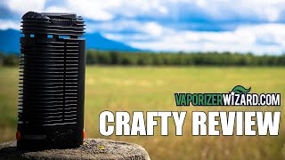 OG Crafty Vaporizer Review amp Demo Session  Vaporizer Wizard [upl. by Golding]