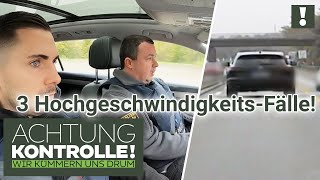 🚨 AUTOBAHNRASER und Schrauber in der Falle🚨 3 HighspeedFälle  Kabel Eins  Achtung Kontrolle [upl. by Sigismond]