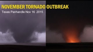 TORNADO EXPLOSION November Tornado Outbreak 2015  El Reno Blues Vlog amp More [upl. by Hgierb]