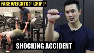 BENCH PRESS ACCIDENT What really went wrong MISTAKES STOP NOW [upl. by Normandy]