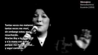 Mercedes Sosa ► Como la cigarra [upl. by Sandro]