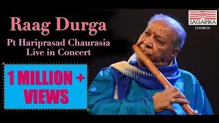 Raag Durga  Pandit Hariprasad Chaurasia  Live in Concert [upl. by Aserehtairam]