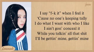 BLACKPINK Tally Lyrics [upl. by Auqinal]