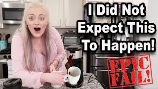 Sboly Single Serve Coffee Maker Review l EPIC FAIL l [upl. by Tull]