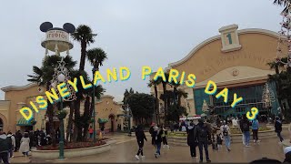 Disneyland Paris day 3 December 2023 Christmas Walt Disney Studios [upl. by Itteb123]