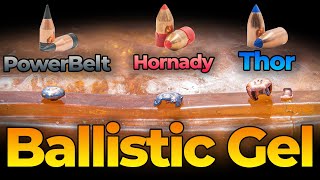 Muzzleloader Bullet Ballistic Gel Test [upl. by Ralli672]