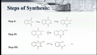 Laboratory Method for the Synthesis of Anthranilic Acid I Organic Chemistry Practicals [upl. by Blount]