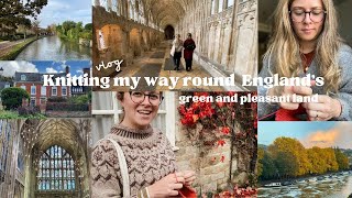 Knitting my way round Englands green and pleasant land  Knitting Vlog [upl. by Werdnaed524]