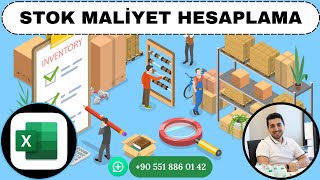 EXCEL VBA STOK MALİYET ÇİZELGESİ  ORTALAMA MALİYET HESAPLAMASI excel excelformula excelvba [upl. by Eitsyrhc]