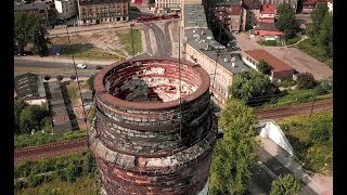 Postindustrialny krajobraz Bytomia  KWK Rozbark  4K  Mavic Air [upl. by Anrahc147]