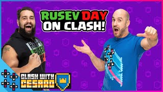 Cesaro seeks a HAPPY RUSEV DAY  Clash With Cesaro [upl. by Collayer]