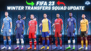 2223 Winter Transfers Squad Update V1 For FIFA 23  Tutorial  TU5 [upl. by Aurilia]