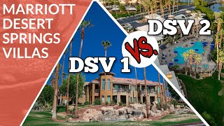 Marriott Desert Springs Villas 1 vs 2  Which Is Best for YOU [upl. by Dorothy547]