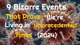 9 Bizarre Events That Prove Were Living in Unprecedented Times2024 [upl. by Airekal]