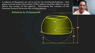 Four Powerful Ways of Solving the Volume of Frustum of a Sphere [upl. by Correy]