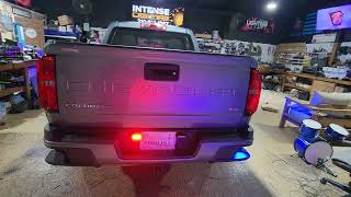 ILMODS  2020 Chevy Colorado with feniex Emergency Lights Red Blue Cop Traffic Control Texas Siren [upl. by Atikat830]