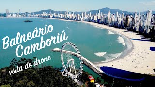 BALNEÁRIO CAMBORIÚ  Santa Catarina  Drone Footage 4K [upl. by Oakman470]