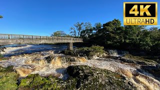 Linton Falls Grassington National Park North Yorkshire Dales Full Virtual Walking Tour Guide UK 🇬🇧 [upl. by Gnourt]