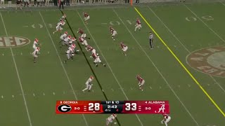 Georgia vs Alabama THRILLING Ending  2024 College Football [upl. by Handler]