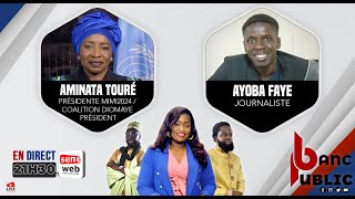 Banc public Aminata Touré et Ayoba Faye sur la Sortie de Macky  libération de Sonko et Diomaye [upl. by Hametaf]