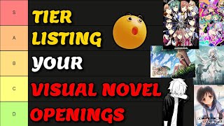 Tier listing Your Visual Novel Openings 2 [upl. by Esmaria]