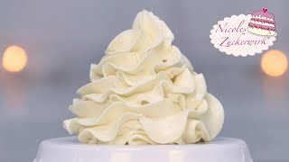 Italienische Meringue Buttercreme I Basic für eure Torten I von Nicoles Zuckerwerk [upl. by Fanning]