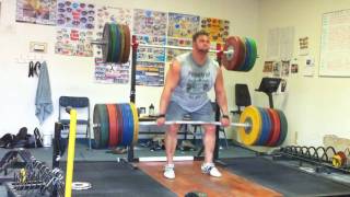 330 kg x 4 Deadlift [upl. by Proffitt]