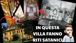 SEGNI DI RITI SATANICI NELLA VILLA DEL DIAVOLO urbex ritik [upl. by Huntingdon]