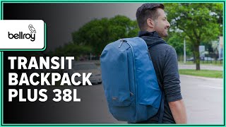 Bellroy Transit Backpack Plus 38L Review 1 Month of Use [upl. by Ettezzil]