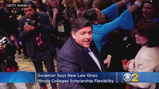 Illinois Colleges Get Scholarship Flexibility With New Law [upl. by Ydor]