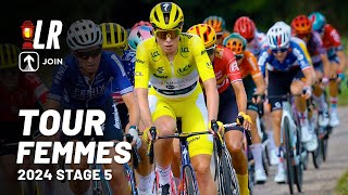 Tour de France Femmes Stage 5  Lanterne Rouge x JOIN Cycling [upl. by Lebama]