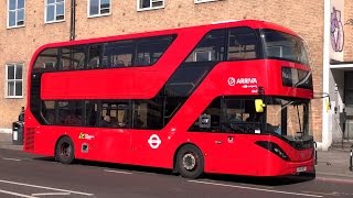 London Buses  Arriva in North London  Hybrid Double Deckers [upl. by Stacia]