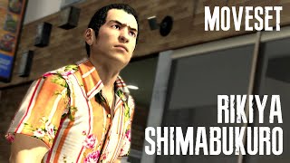 Rikiya Shimabukuro  Moveset  Yakuza 3 [upl. by Tommy]