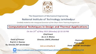 Dr MA Hasantalk on quotThermal transport in complex NanoFluids A Computational approachquot [upl. by Meyer10]