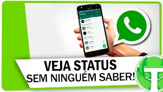 Como ver STATUS DO WHATSAPP sem a pessoa saber [upl. by Englebert]