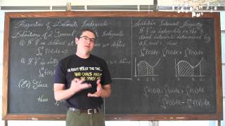 Properties of Definite Integrals Calculus 1 AB [upl. by Lainey423]