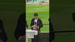 Morientes Comentarista de lujo para la televisión BetisAtlético de Madrid 271024 morientes [upl. by Letnohc]