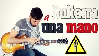 Guitarra a una mano  Ejercicios Tapping y Ligados [upl. by Lockhart699]