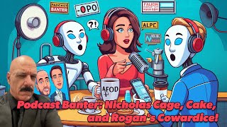 Podcast Banter Nicholas Cage Cake and Rogans Cowardice [upl. by Peonir128]