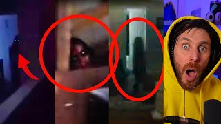 10 Ghost Videos To Mess You Up Today REACTION [upl. by Nolat715]