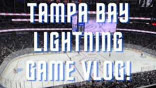 Tampa Bay Lightning Game Vlog Lightning vs Ducks  11324 [upl. by Coward]