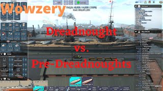 Dreadnought vs PreDreadnoughts  Ultimate Admiral Dreadnoughts [upl. by Bannasch907]