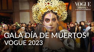 Dentro de la Gala Día de Muertos Vogue 2023  Vogue México y Latinoamérica [upl. by Sibie]