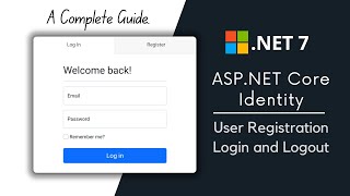 AspNet Core MVC amp Identity UI  User Registration and Login [upl. by Aurore240]