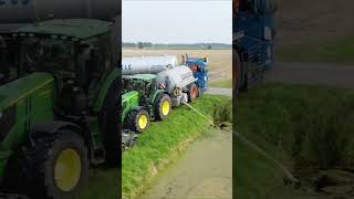 John Deere 6R 195  6R 215  Schouten  Wieringa Bedum  Stoppels [upl. by Ykroc]