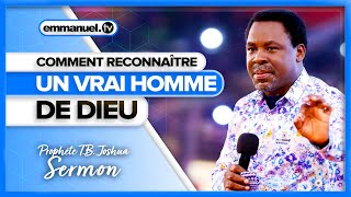 COMMENT RECONNAÎTRE UN VRAI HOMME DE DIEU   TB Joshua NOUS EXPLIQUES [upl. by Jegar]