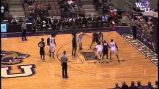 WCU vs App State Worst free throw ever [upl. by Assirim]