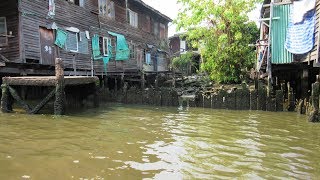 Thailand Bangkok Klong Tour Klong Boot fahrt trip in Bangkok Khlong Boat tour Bangkok Travel Channel [upl. by Namad448]