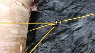 Using a Rope Tensioner to set up your WaterLily Turbine [upl. by Centeno514]