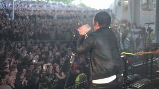 NIN quotIm Afraid of Americansquot live from on stage in Toronto 60209 HD 1080p [upl. by Enida312]